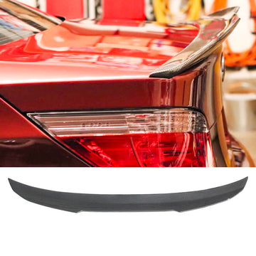 FOR 04-10 BMW E60 525i 530i M5 PSM STYLE REAR HIGHKICK TRUNK SPOILER CARBON FIBRE LOOK